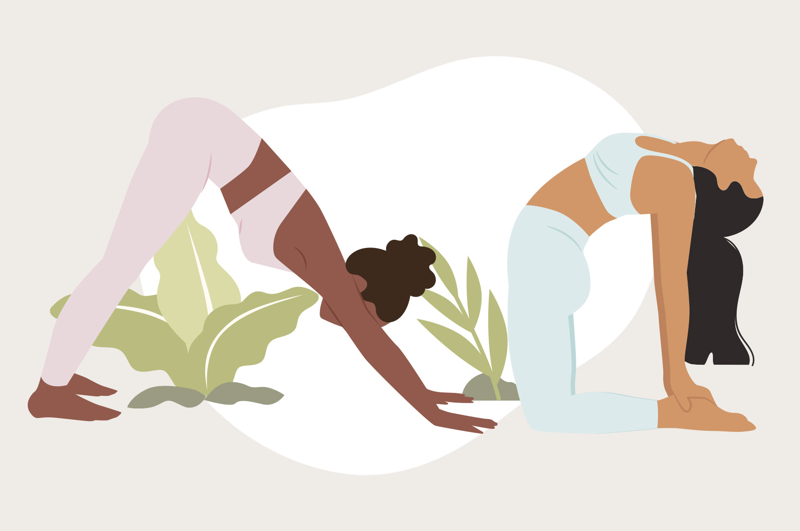 These Yoga Poses Will Make Your Hair Look Thick & Healthy